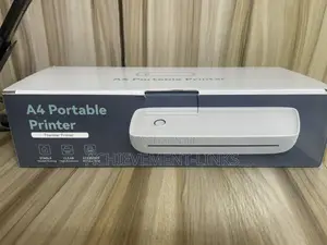 A4 Portable Wireless Rechargeable Office Printer