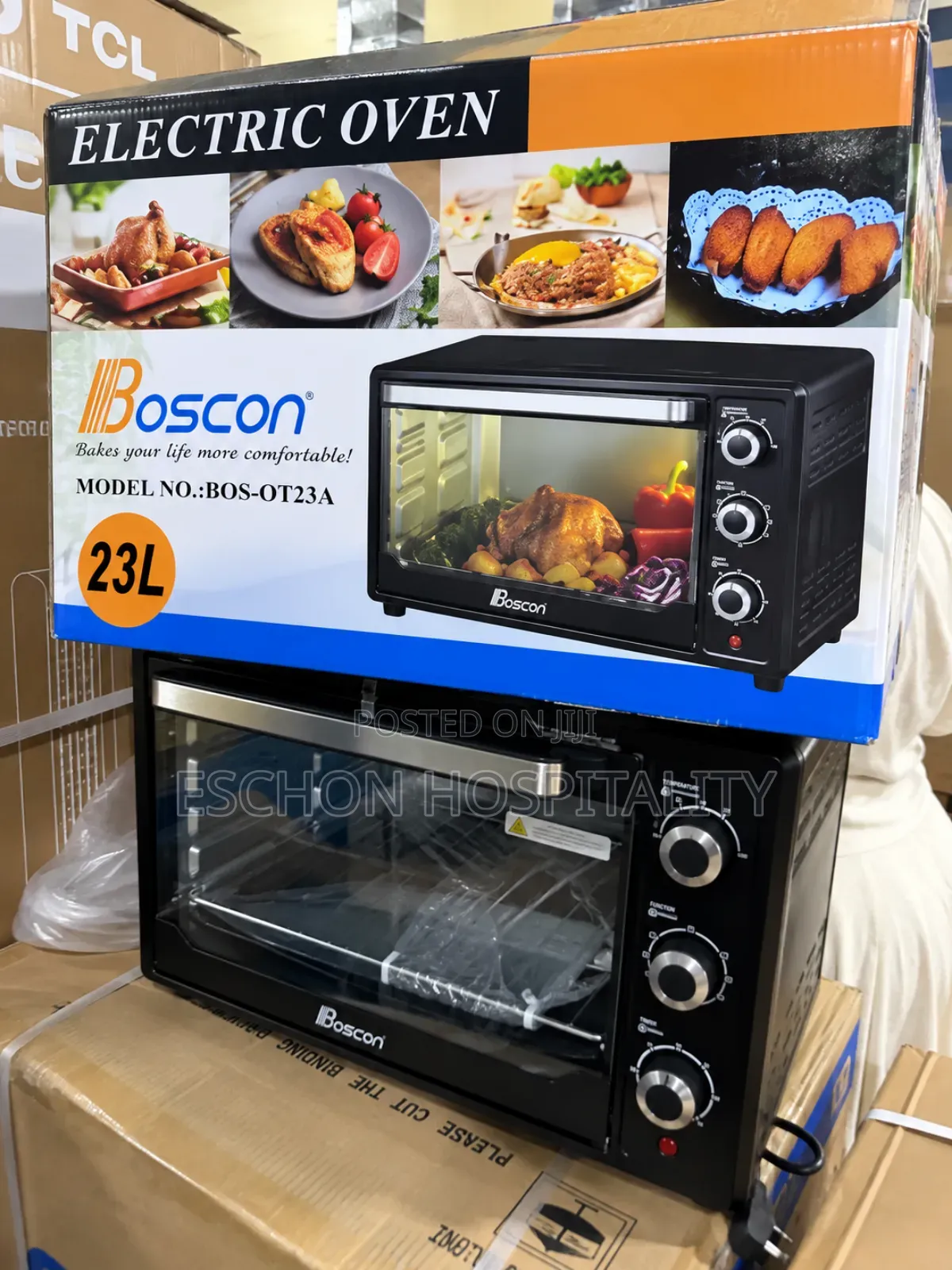 Boscon Electric Baking Oven Bos-Ot23a, 23-Liter