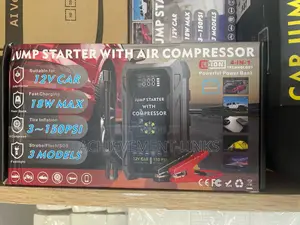 A25 4in1 Car Jump Start With Air Compressor, Power Bank, Torchlight