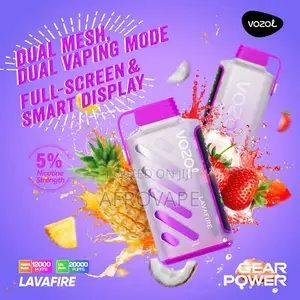 Vozol Gear Power 20000 Puffs Lava Fire - Retail Wholesale