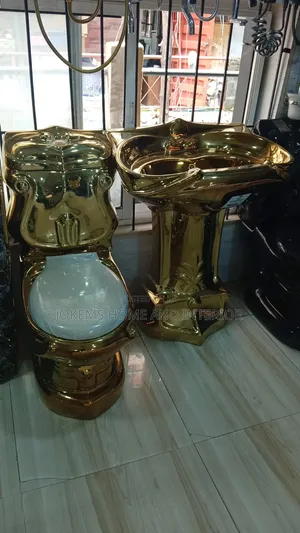 Luxury Gold Bathroom Set