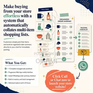 Turnkey Digital Website for Different Types of Retailers in Jalingo