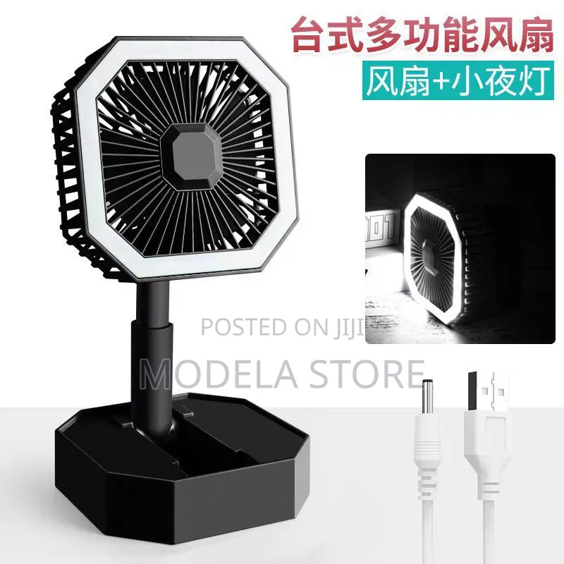 Rechargeable Mini Led Foldable Fan
