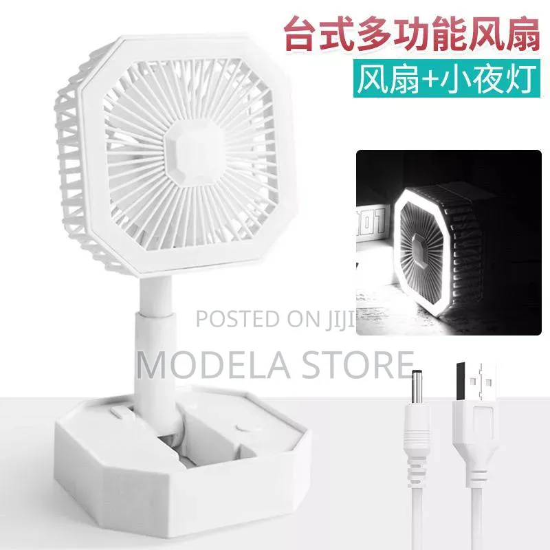 Rechargeable Mini Led Foldable Fan