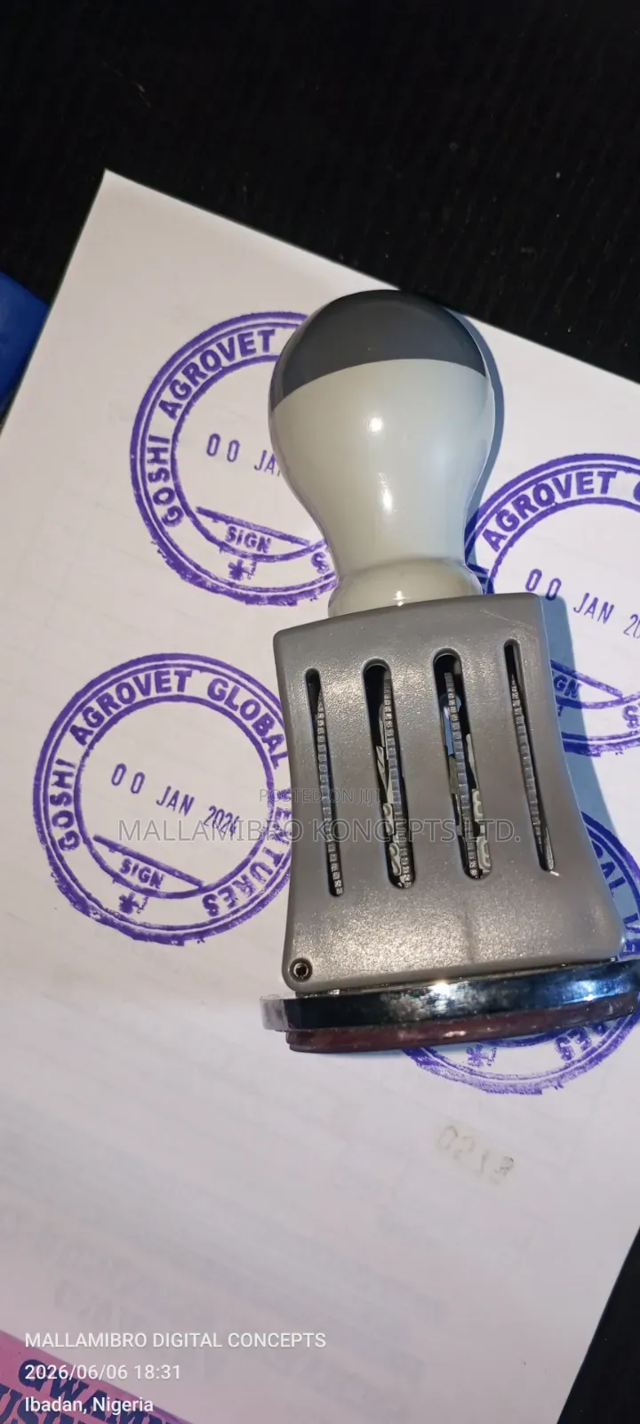 Manual Dater Stamp – Available in Various Shapes | MALLAMIBRO KONCEPTS