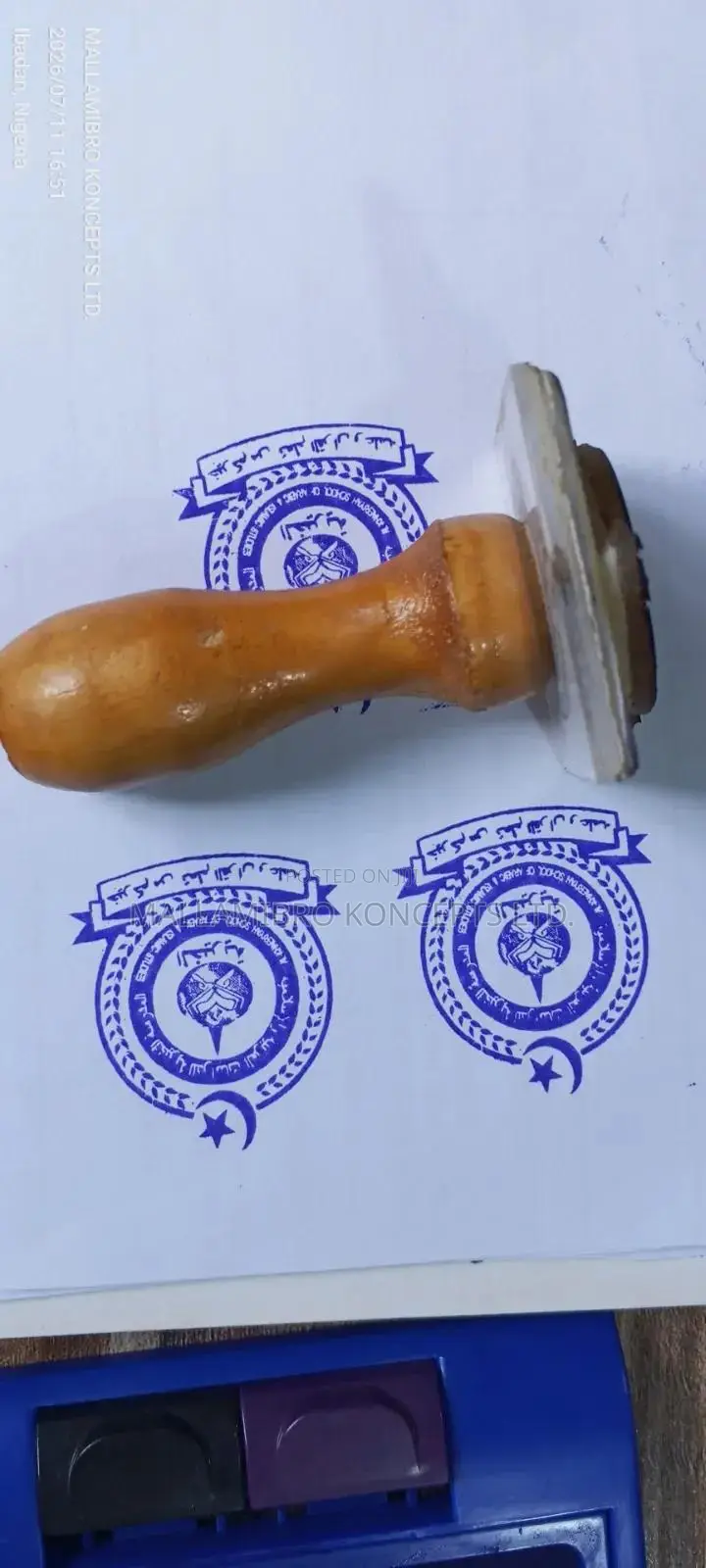 Wooden-Handle Rubber Stamps – Sharp, Crisp Detail | MKL