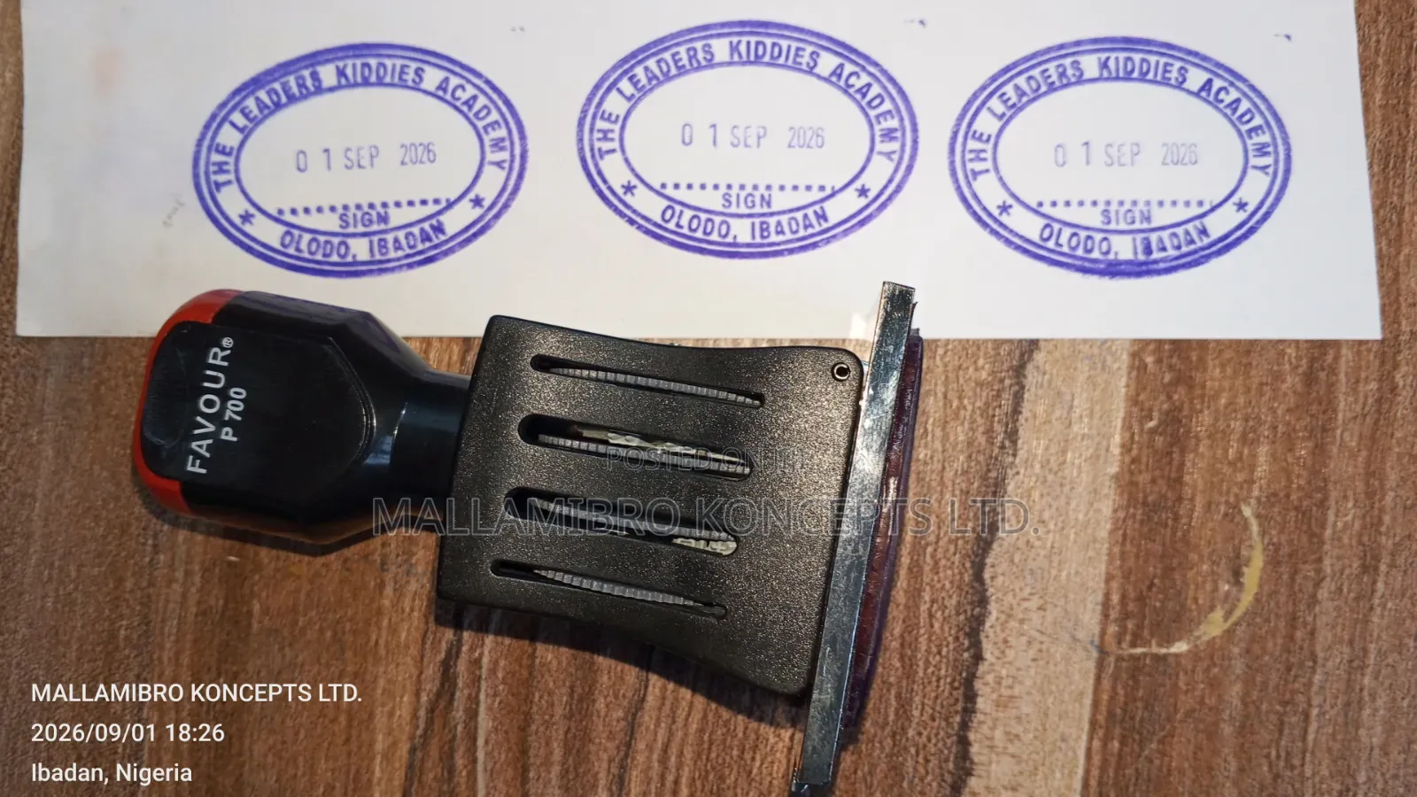 Manual Dater Stamp – Available in Various Shapes | MALLAMIBRO KONCEPTS
