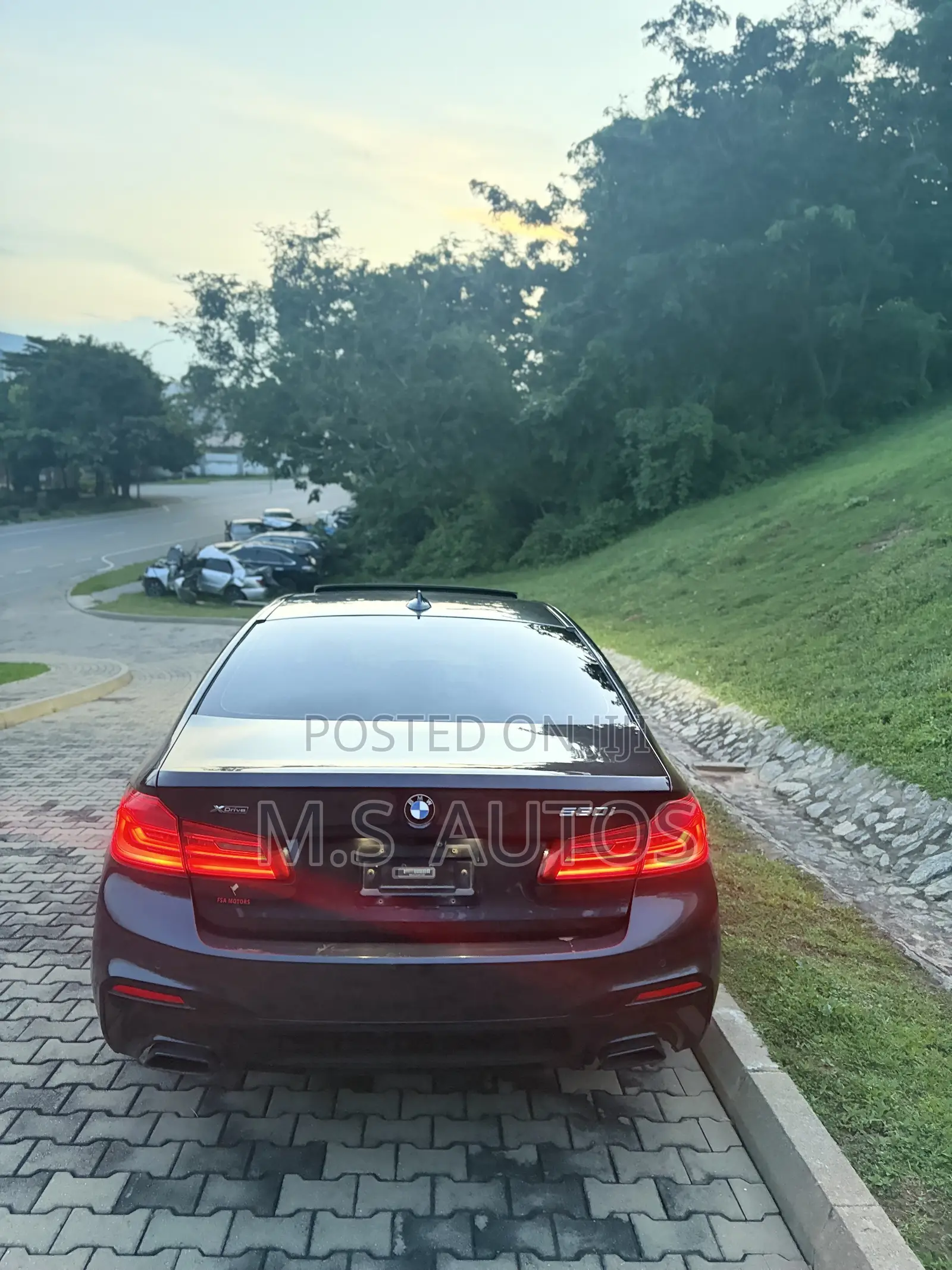 BMW 530i 2018 Gray