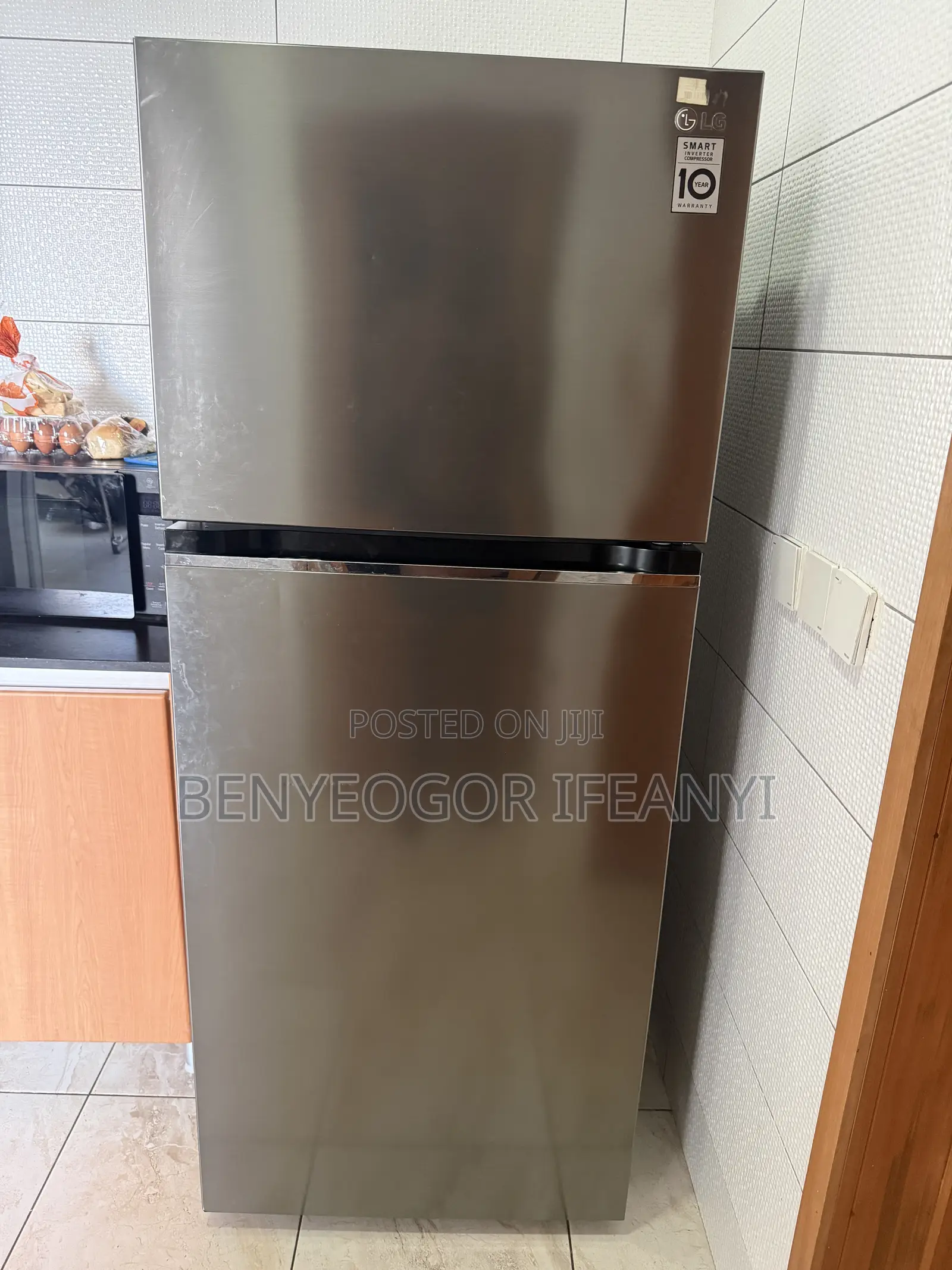 LG Inverter Double Door Fridge 340L
