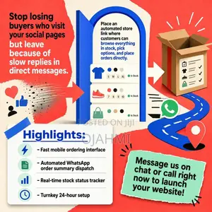 Streamlined Commercial Catalog Website for Online Merchants