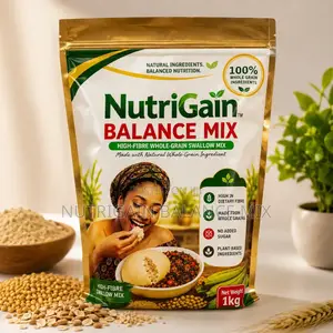 NutriGain Balance Mix, a High Fiber Swallow