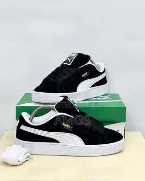 Puma Seude Xl Black and White