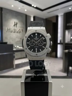 Hublot Geneve Leather Wristwatch