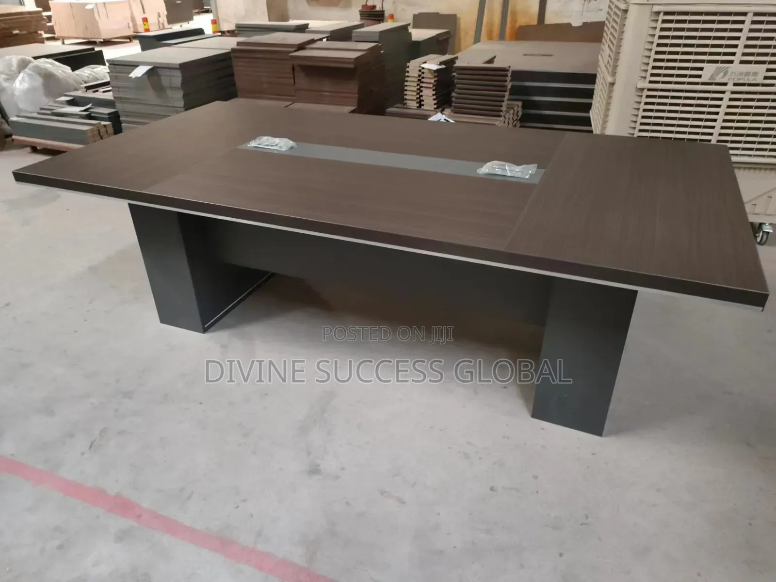 2.6mtr Quality Luxury Conference Table by 8 Chairs