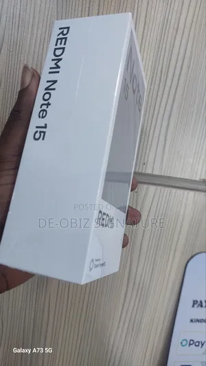 New Xiaomi Redmi Note 15 256 GB White