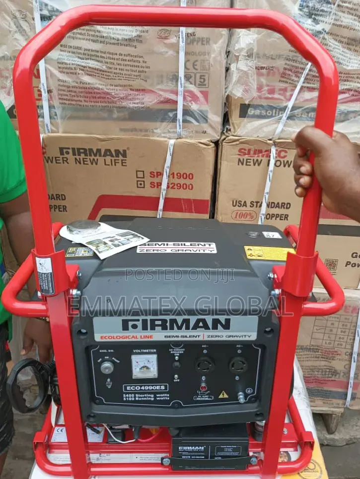 Firman Eco 4990es Petrol Generator 3.4kva