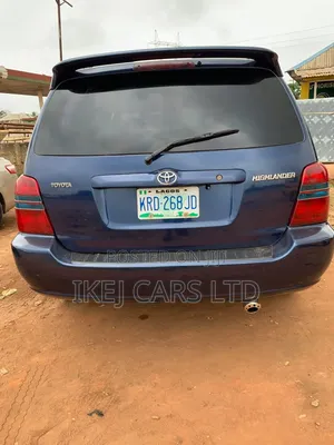 Toyota Highlander 2003 Blue