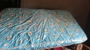 Neatly Used Bed