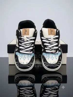 Custom the Simpsons Graphic Sneakers