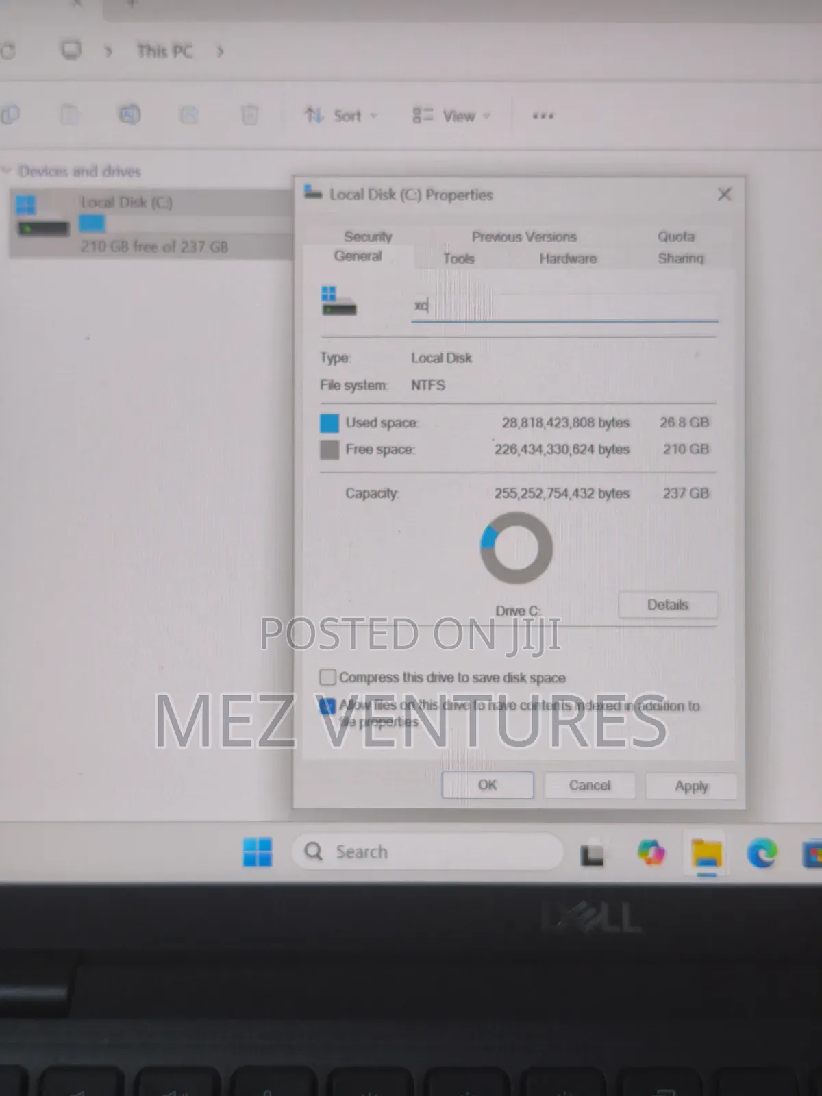 Laptop Dell Latitude 7320 16GB Intel Core i7 SSD 256GB