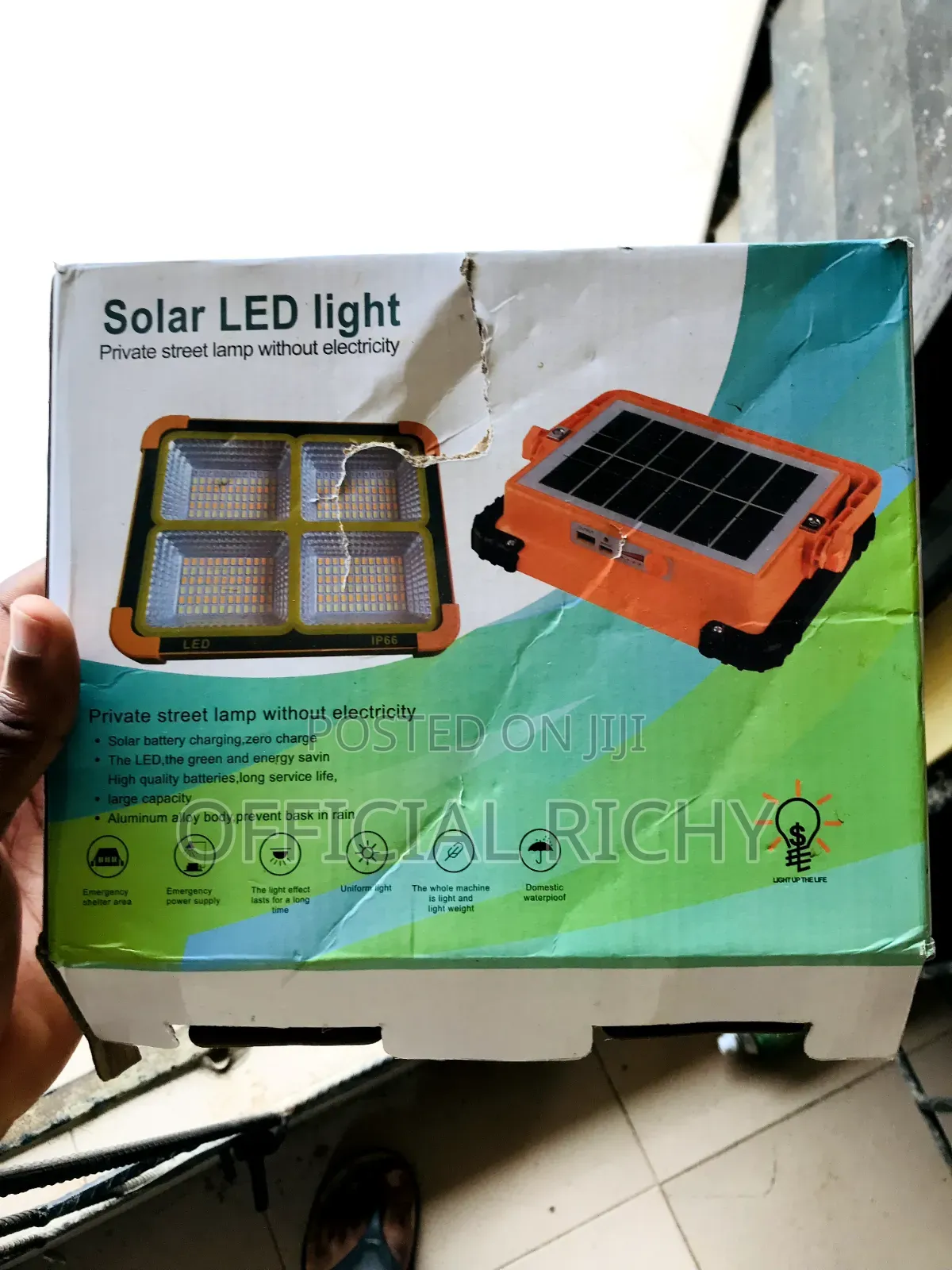 Solar Led Light - Private Street Lamp