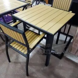 Patio Dining Set 4 Chairs - Outdoor Restaurant Table