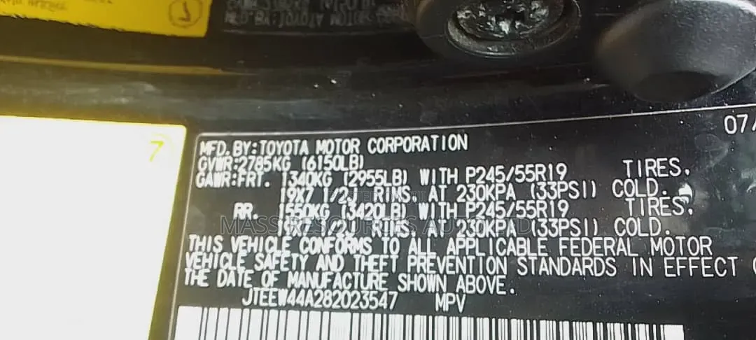 Toyota Highlander 2009 Black