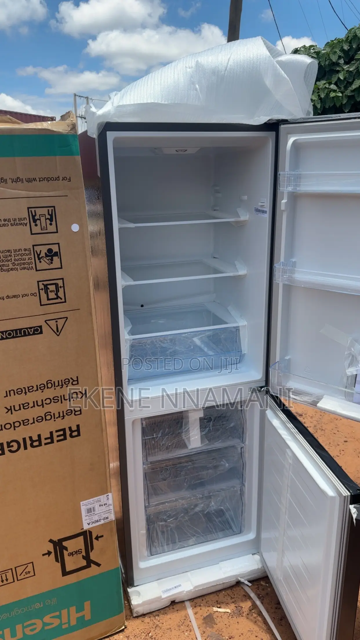 Hisense Double Door Fridge RD29DCA