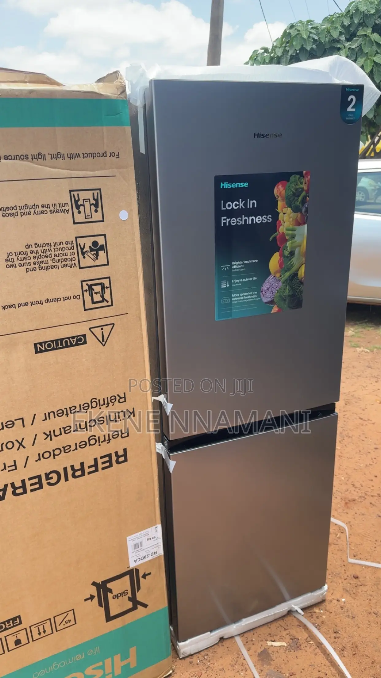Hisense Double Door Fridge RD29DCA