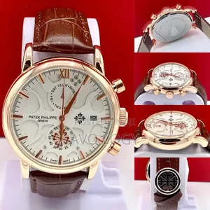 Patek Philippe Genève Leather Wristwatch