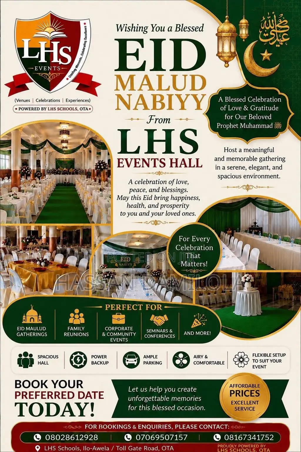 LHS Events Hall