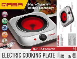 QASA QCP-1200 Ceramic Electric Cooking Plate.