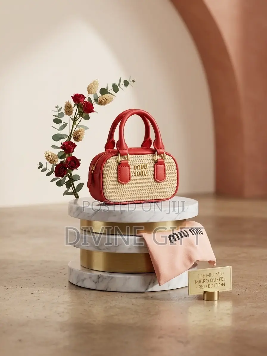 The Miu Miu Micro Duffel - Red Edition