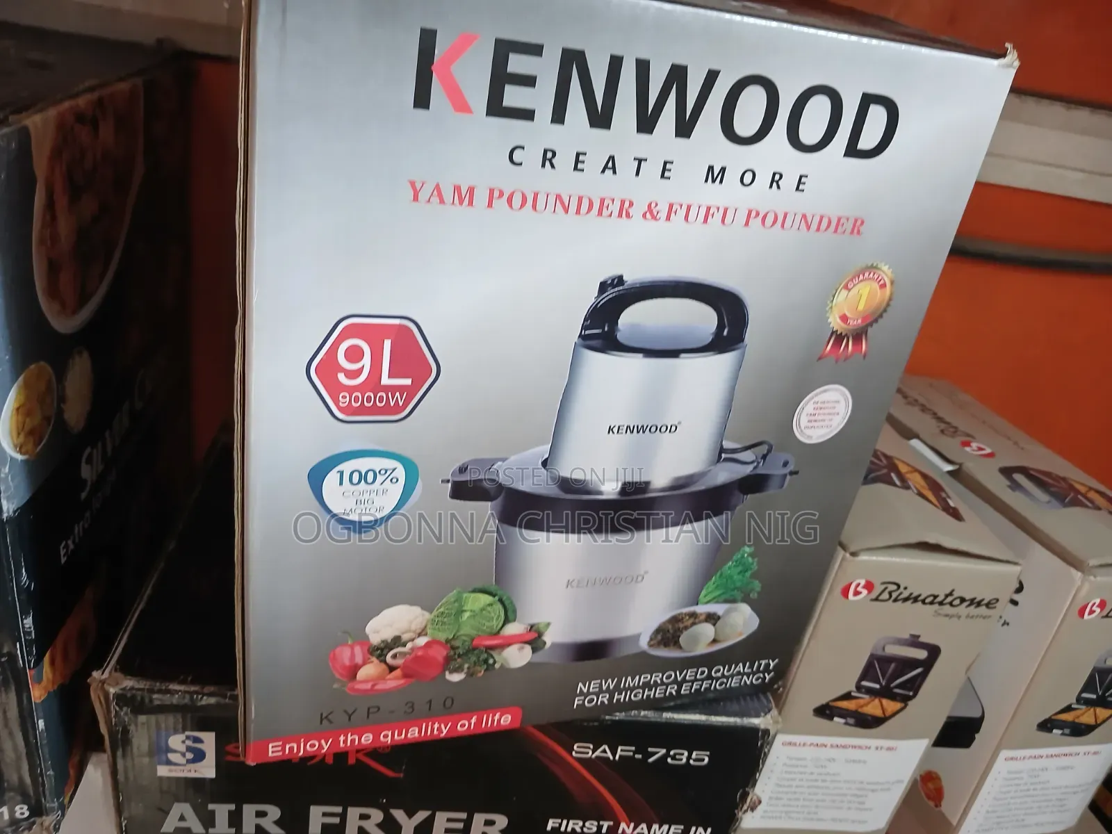 Kenwood Yam Pounder