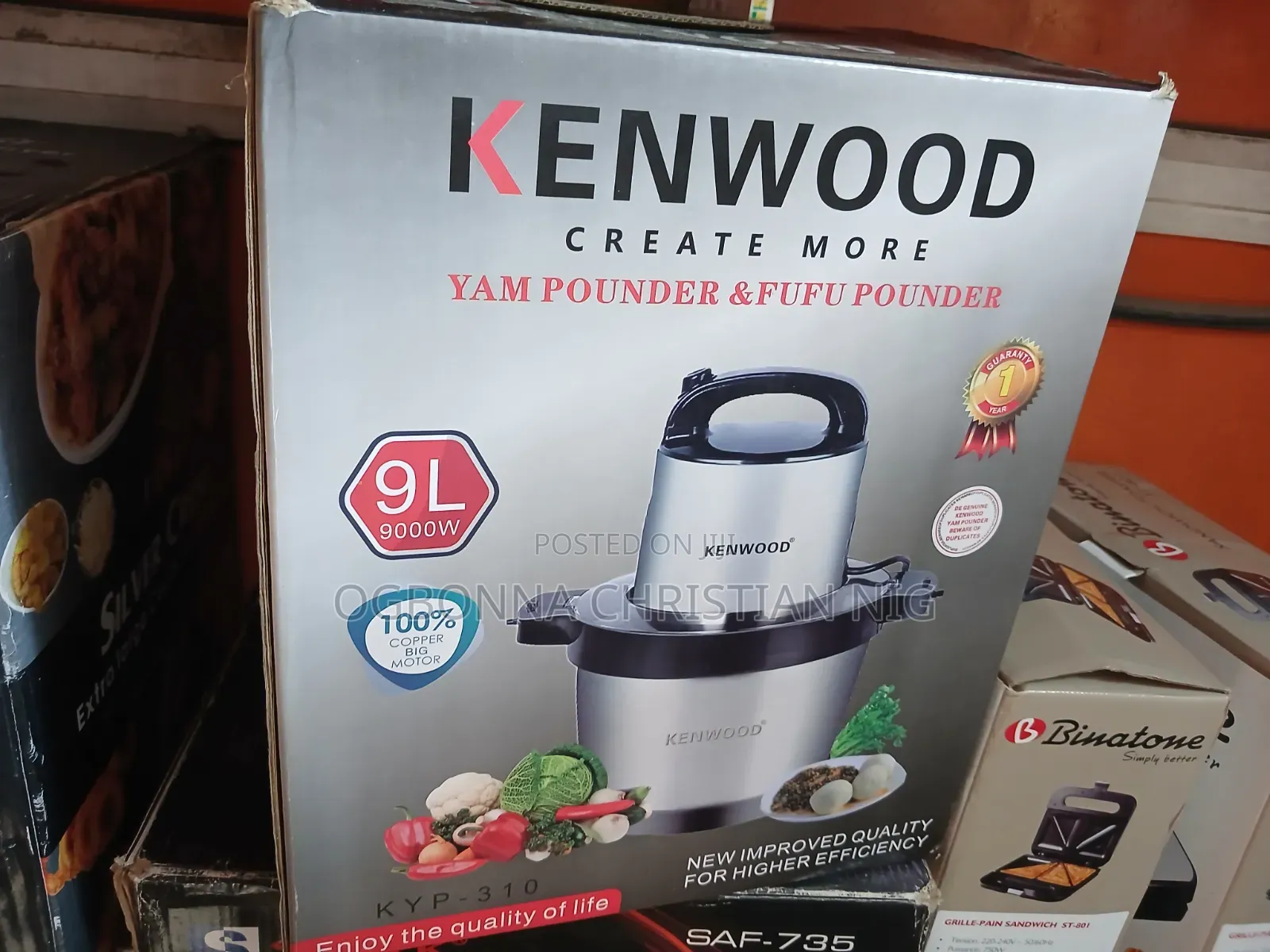 Kenwood Yam Pounder