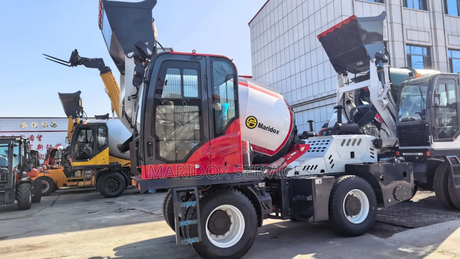 Mobile Concrete Mixer 3 .5 Cubic