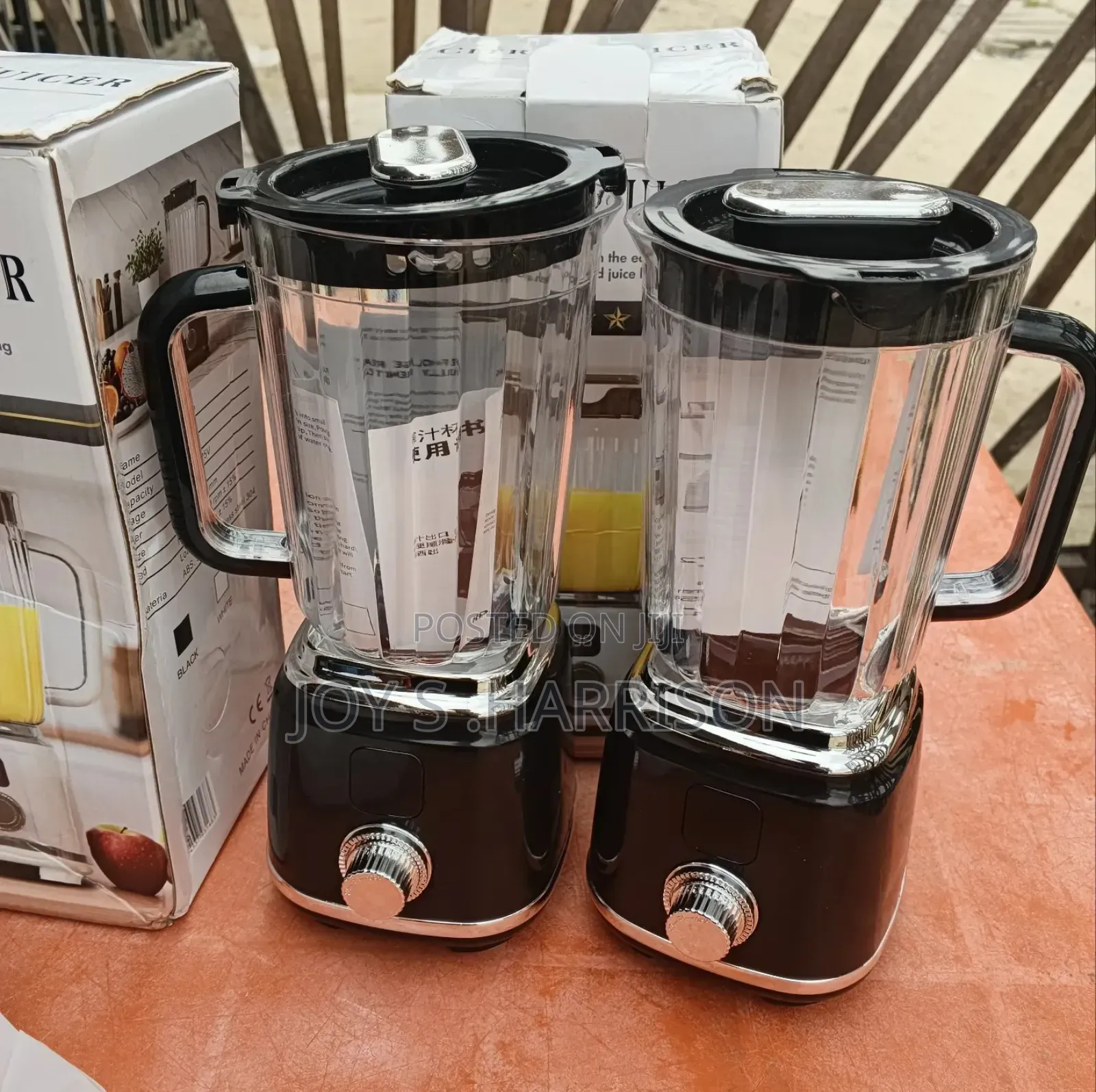Rechargeable Blender/ Citrus Juicer With Display