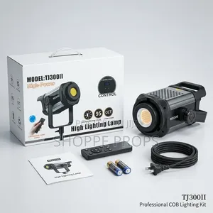 Bediro Tj300ii 300w Bi-Color Continuous Cob Video Led Light With Stand