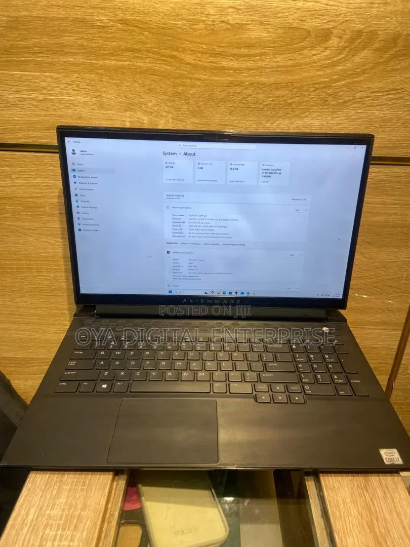 Laptop Dell 16GB Intel Core i7 SSD 500GB