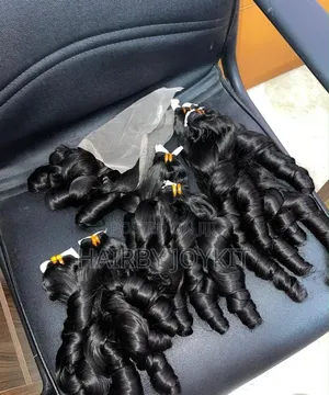 14" 16" 18" Inches Layered Bounce Paired With 5x5 Closure