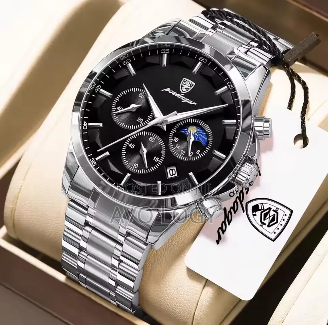 POEDAGAR Multi Function Watch