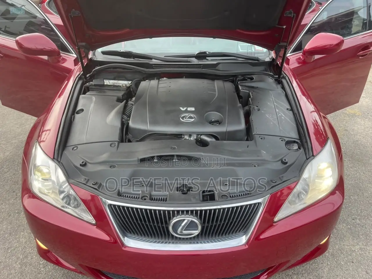 Lexus IS 2009 Red