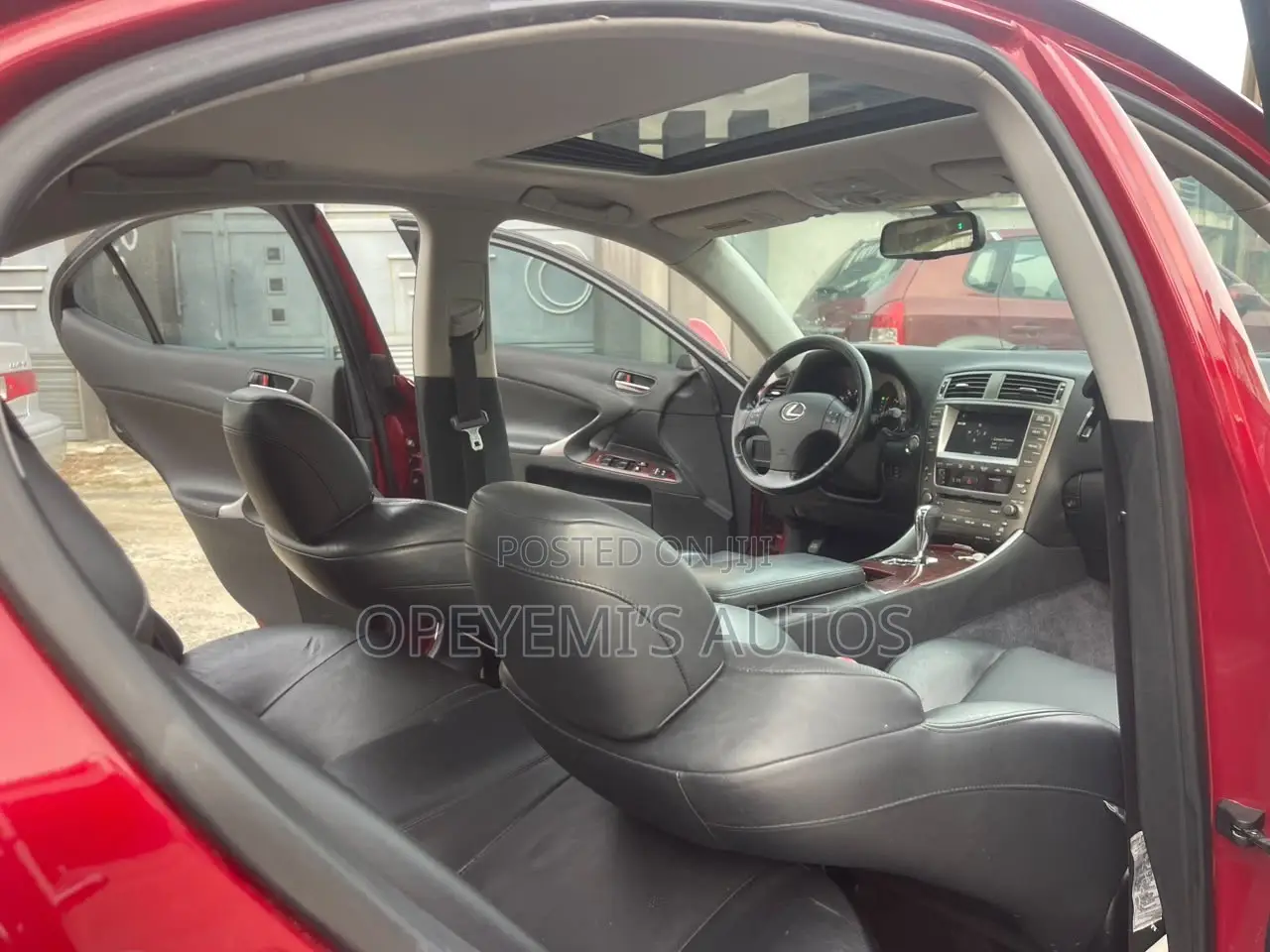 Lexus IS 2009 Red