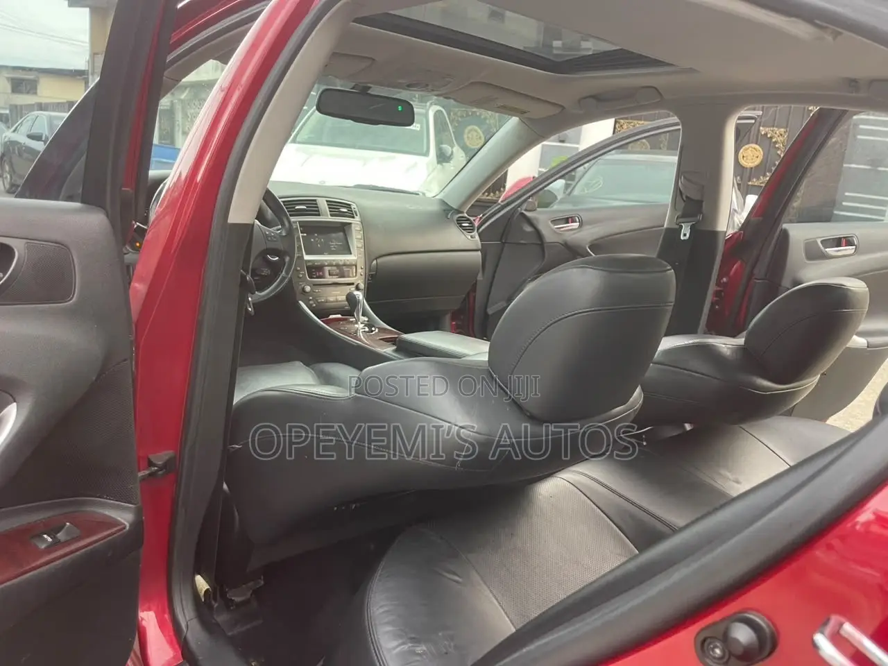 Lexus IS 2009 Red