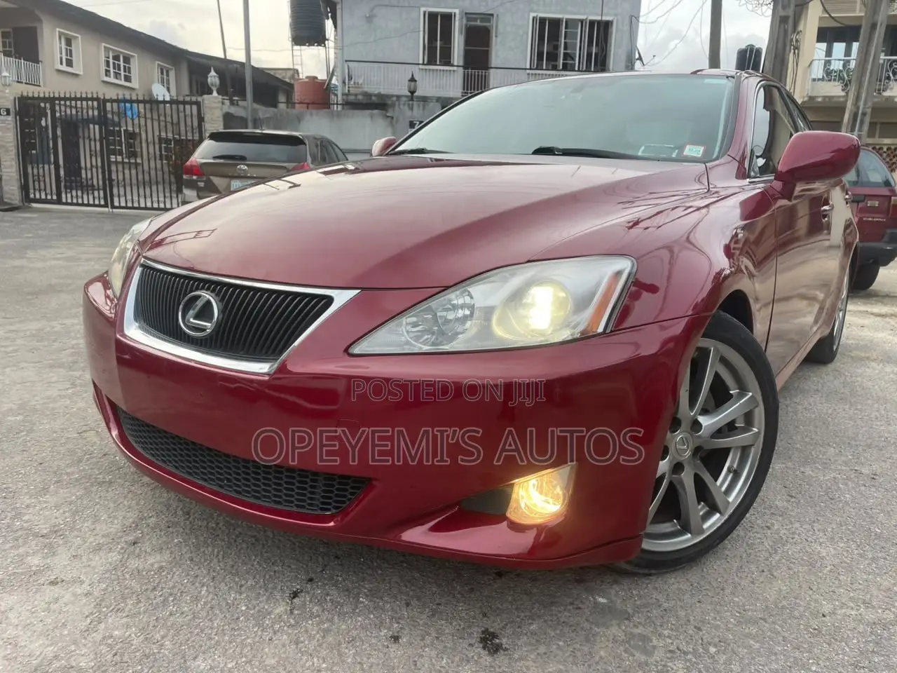 Lexus IS 2009 Red