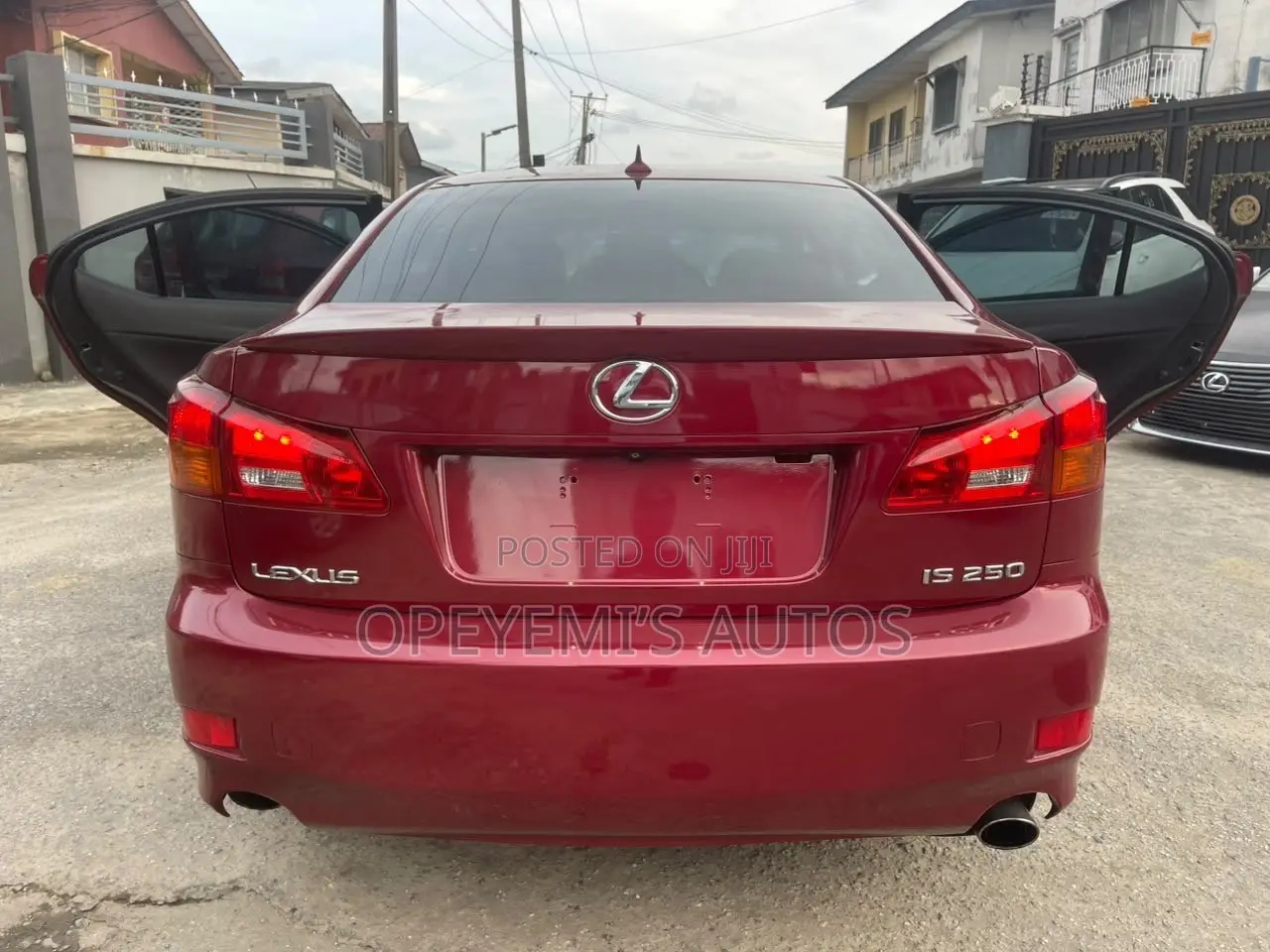 Lexus IS 2009 Red