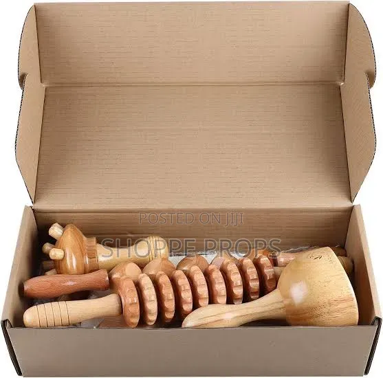Complete Wood Maderotherapy Set 5 in 1