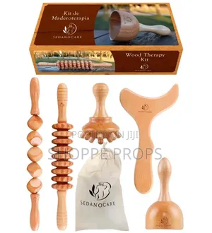 Complete Wood Maderotherapy Set 5 in 1