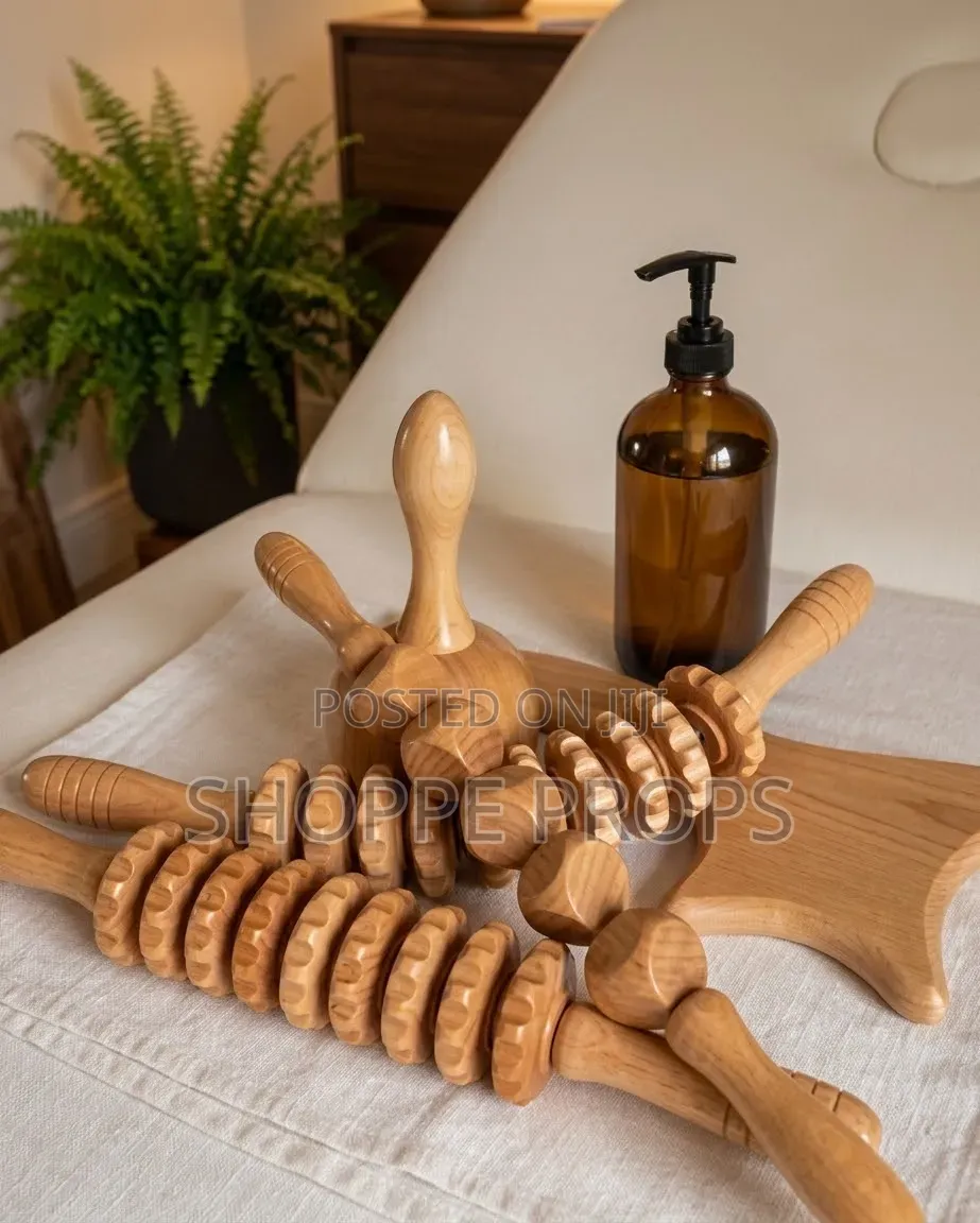 Complete Wood Maderotherapy Set 5 in 1