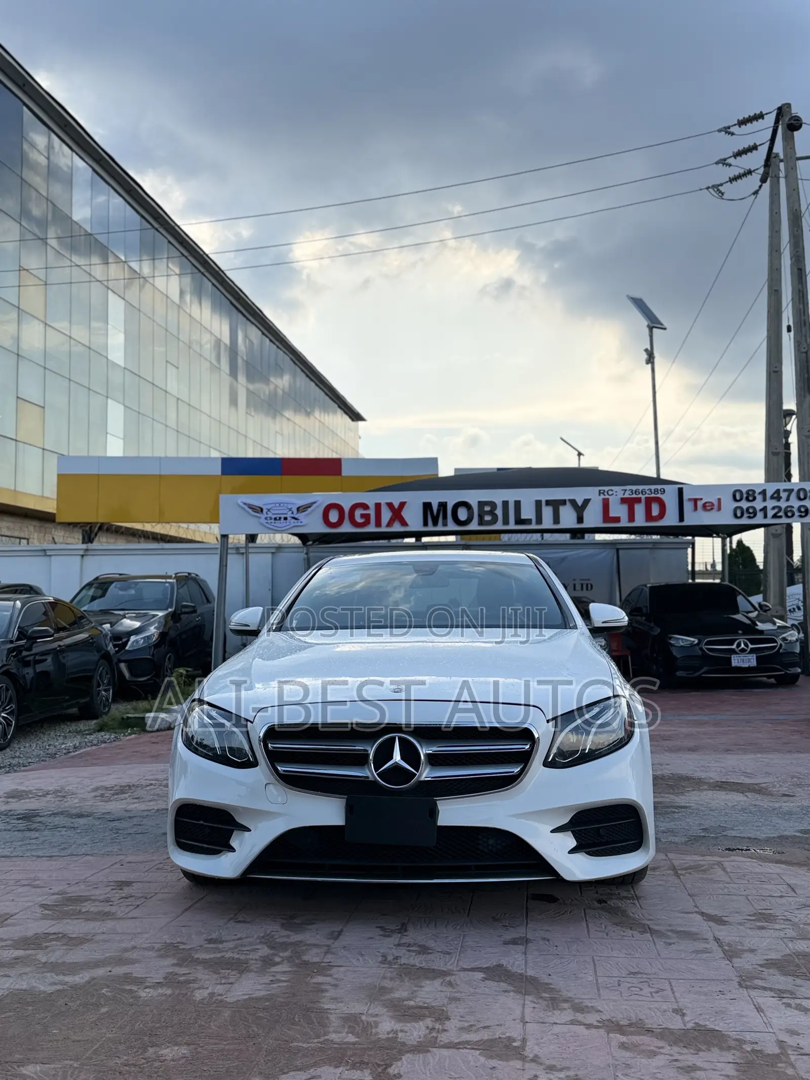 Mercedes-Benz E300 2016 White